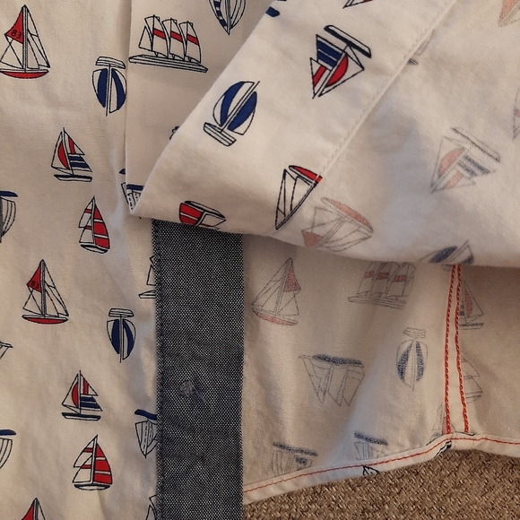 NAUTICA CLASSIC FIT.CASUAL MEN'S SHORT SLEEVE SHIRT.SZ::S.NEW CONDITION. NEVER W - Picture 8 of 9